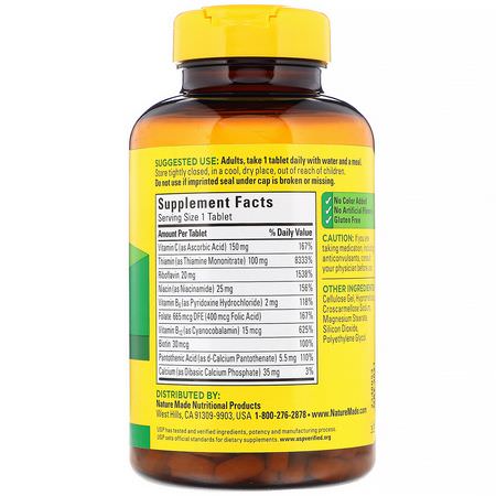 Iherb: Nature Made, Super-B Complex with Vitamin C, 360 Tablets