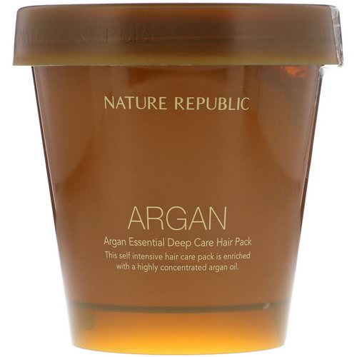 Nature Republic, Argan Essential Deep Care Hair Pack, 200 ml Review
