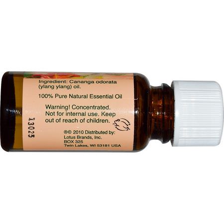 Ylang Ylang-Olja, Eteriska Oljor, Aromaterapi, Bad: Nature's Alchemy, Ylang Ylang, Essential Oil, .5 oz (15 ml)
