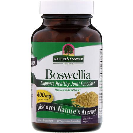 Nature's Answer Boswellia - Boswellia, Homeopati, Örter