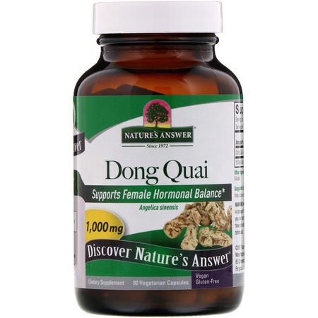 Nature's Answer Dong Quai Angelica - Dong Quai Angelica, Homeopati, Örter