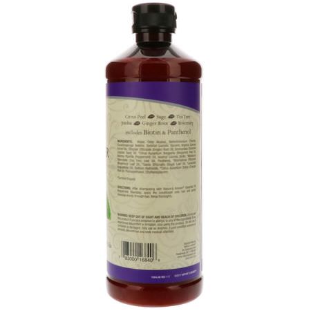 Balsam, Hårvård, Bad: Nature's Answer, Essential Oil, Conditioner, Peppermint, 16 fl oz (474 ml)