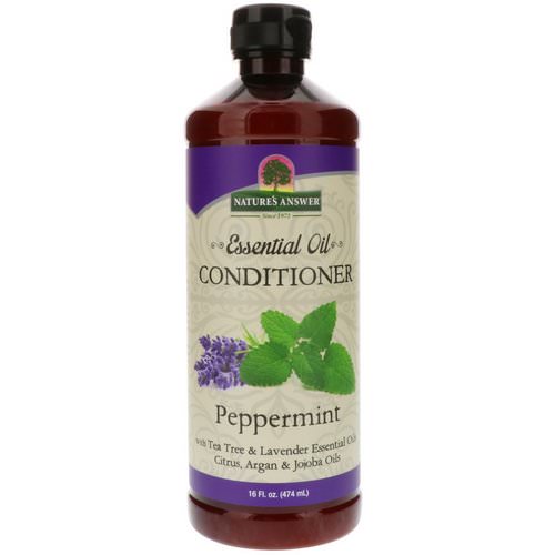 Nature's Answer, Essential Oil, Conditioner, Peppermint, 16 fl oz (474 ml) Review