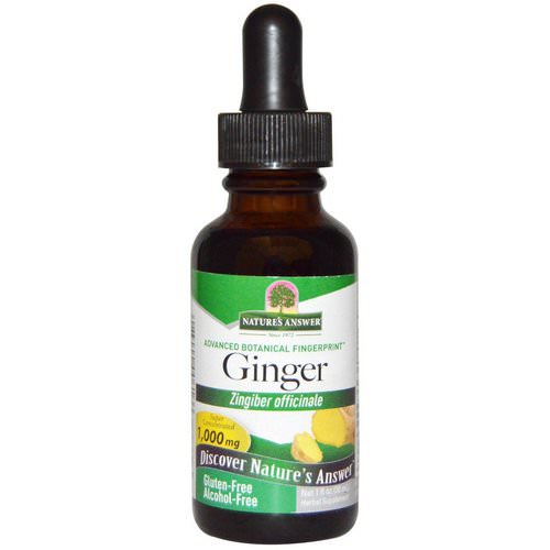 Nature's Answer, Ginger, Alcohol-Free, 1,000 mg, 1 fl oz (30 ml) Review
