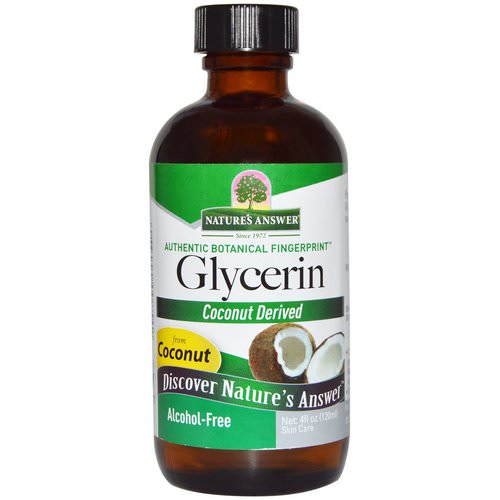 Nature's Answer, Glycerin, Alcohol-Free, 4 fl oz (120 ml) Review
