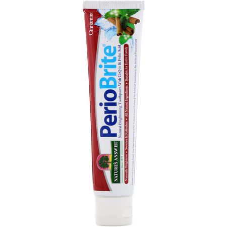 Nature's Answer Fluoride Free Whitening - Whitening, Fluor Free, Tandkräm, Oral Care