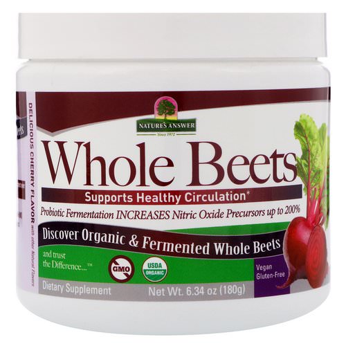 Nature's Answer, Whole Beets Powder, 6.34 oz (180 g) Review