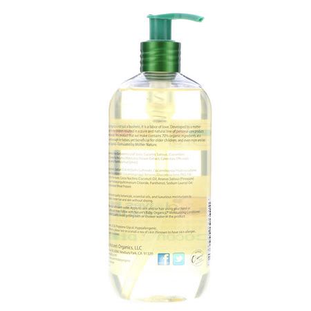 Shower Gel, Baby Body Wash, Body Wash, Allt-I-Ett-Babyschampo: Nature's Baby Organics, Shampoo & Body Wash, Coconut Pineapple, 16 oz (473.2 ml)