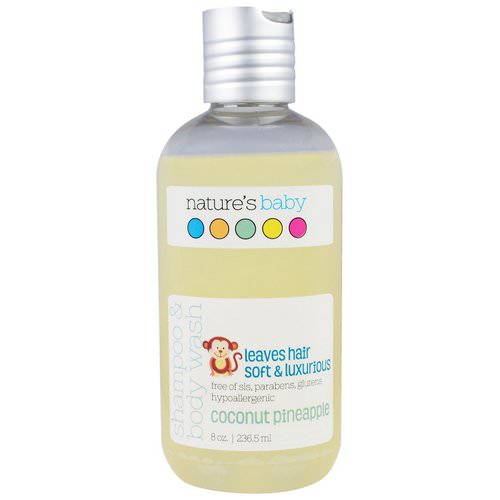 Nature's Baby Organics, Shampoo & Body Wash, Coconut Pineapple, 8 oz (236.5 ml) Review