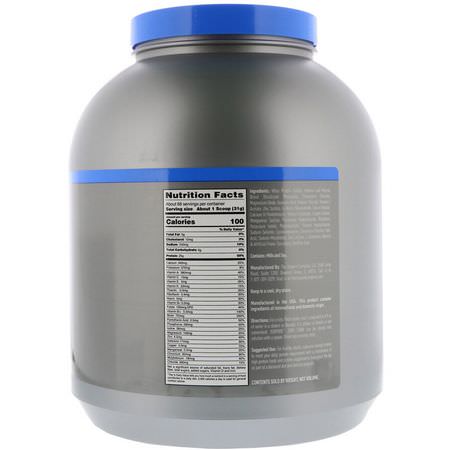Vassleprotein, Idrottsnäring: Nature's Best, IsoPure, Zero Carb, Protein Powder, Creamy Vanilla, 4.5 lb (2,04 kg)