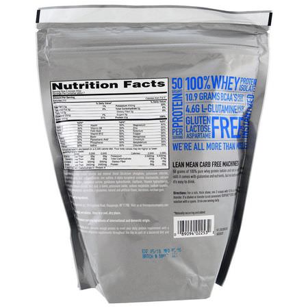 Vassleprotein, Idrottsnäring: Nature's Best, IsoPure, Zero Carb, Protein Powder, Creamy Vanilla, 1 lb (454 g)