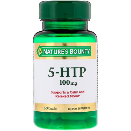 Nature's Bounty, 5-HTP, 100 mg, 60 Capsules Review