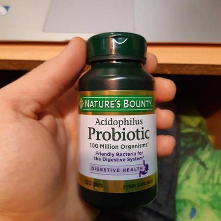 Nature's Bounty Acidophilus, Probiotics, Digestion, Supplements