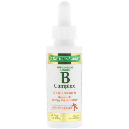 Nature's Bounty Vitamin B Complex - Vitamin B-Komplex, Vitamin B, Vitaminer, Kosttillskott