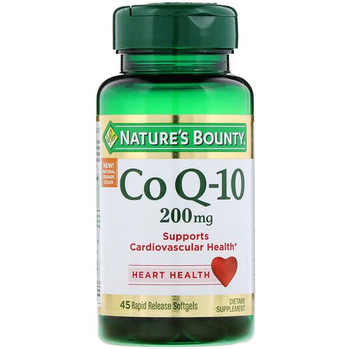 Nature's Bounty, Co Q-10, 200 mg, 45 Rapid Release Softgels Review