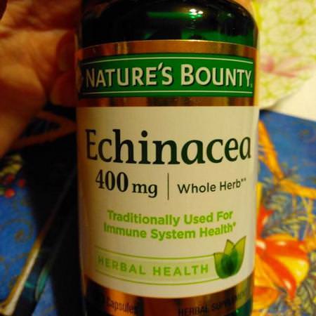 Nature's Bounty Echinacea Cold Cough Flu - Influensa, Hosta, Förkylning, Kosttillskott