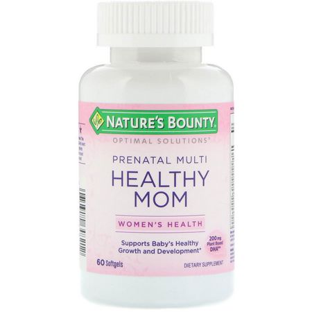 Nature's Bounty Prenatal Multivitamins - Prenatal Multivitaminer, Kvinnors Hälsa, Kosttillskott