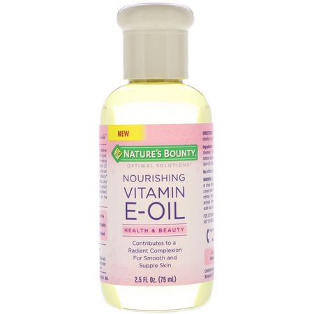 Nature's Bounty Vitamin E Oils - Vitamin E-Oljor, Massageoljor, Kropp, Bad