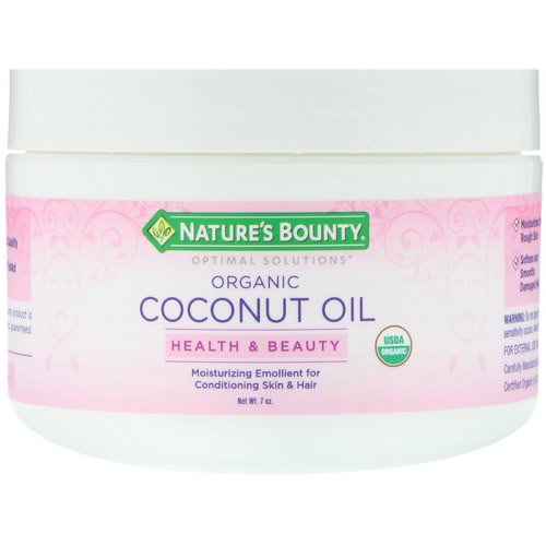 Nature's Bounty, Organic Coconut Oil, 7 oz Review