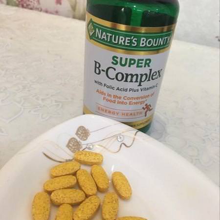 Nature's Bounty Vitamin B Complex Folic Acid - Folsyra, Vitamin B-Komplex, Vitamin B, Vitaminer