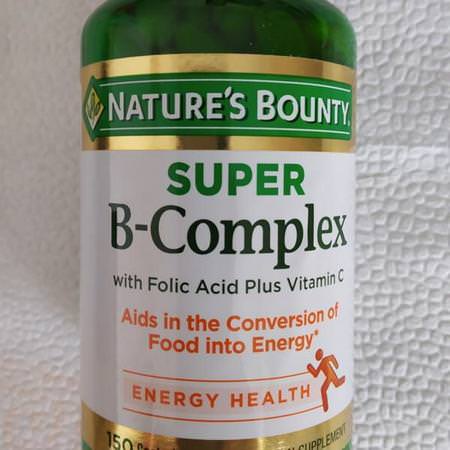 Nature's Bounty Folsyra, Vitamin B-Komplex, Vitamin B, Vitaminer