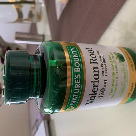 Nature's Bounty Valerian Herbal Formulas - Örter, Valerian, Homeopati, Örter
