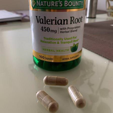 Nature's Bounty Örter, Valerian, Homeopati, Örter
