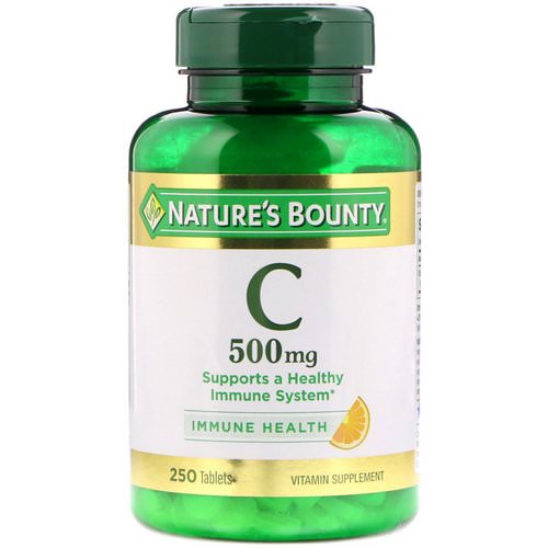 Nature's Bounty, Vitamin C, 500 mg, 250 Tablets Review