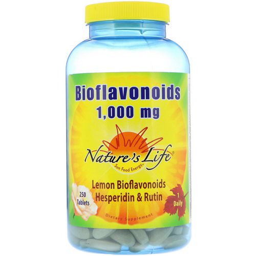Nature's Life, Bioflavonoids, 1,000 mg, 250 Tablets Review
