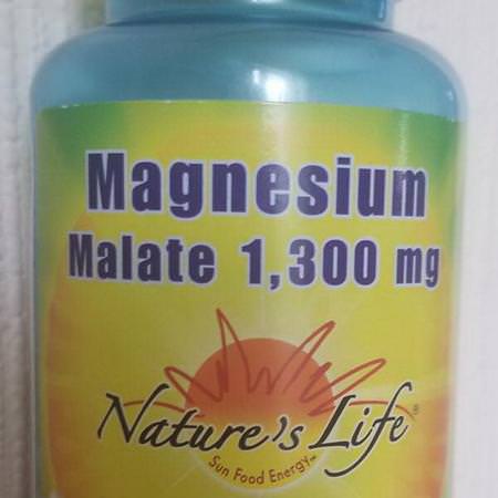 Nature's Life Magnesium, Mineraler, Kosttillskott
