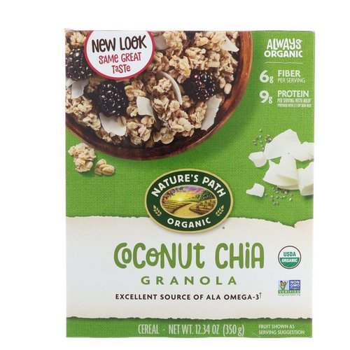 Nature's Path, Organic Coconut Chia Granola, 12.34 oz (350 g) Review