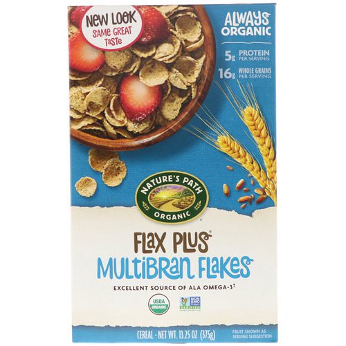 Nature's Path, Organic, Flax Plus Multibran Flakes Cereal, 13.25 oz (375 g) Review