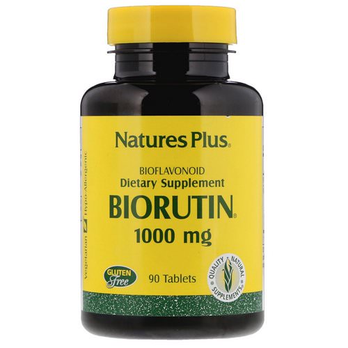 Nature's Plus, Biorutin, 1000 mg, 90 Tablets Review