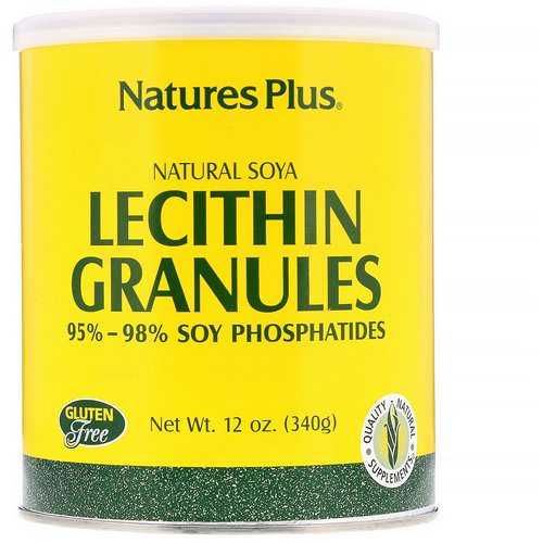 Nature's Plus, Lecithin Granules, Natural Soya, 12 oz (340 g) Review