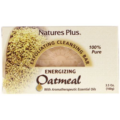 Nature's Plus, Oatmeal Exfoliating Cleansing Bar, 3.5 oz. (100 g) Review