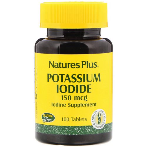 Nature's Plus, Potassium Iodide, 150 mcg, 100 Tablets Review