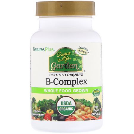 Nature's Plus Vitamin B Complex - Vitamin B-Komplex, Vitamin B, Vitaminer, Kosttillskott