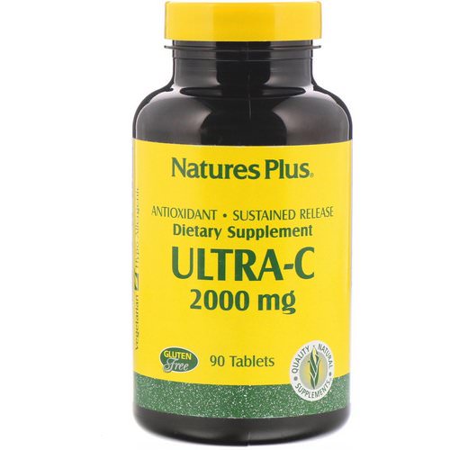 Nature's Plus, Ultra-C, 2,000 mg, 90 Tablets Review