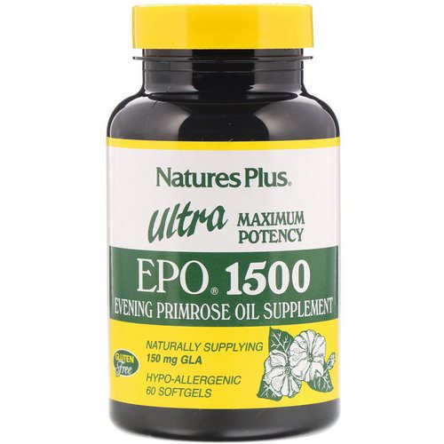 Nature's Plus, Ultra EPO 1500, Maximum Potency, 60 Softgels Review