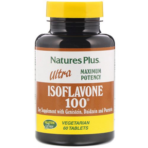Nature's Plus, Ultra Isoflavone 100, 60 Vegetarian Tablets Review