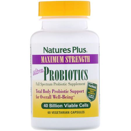 Nature's Plus Probiotic Formulas - Probiotika, Matsmältning, Kosttillskott