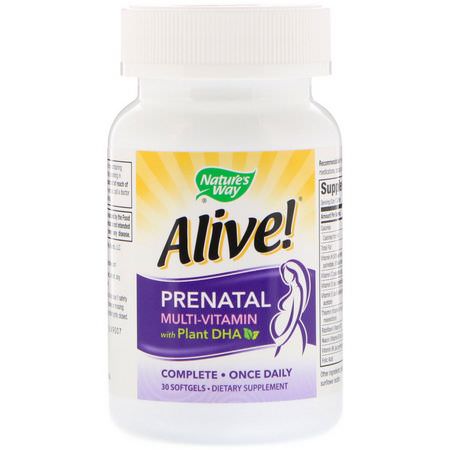 Nature's Way Prenatal Multivitamins - Prenatal Multivitaminer, Kvinnors Hälsa, Kosttillskott