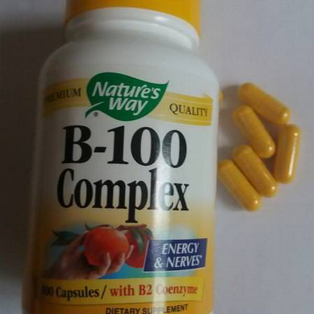 Nature's Way Vitamin B Complex - Vitamin B-Komplex, Vitamin B, Vitaminer, Kosttillskott