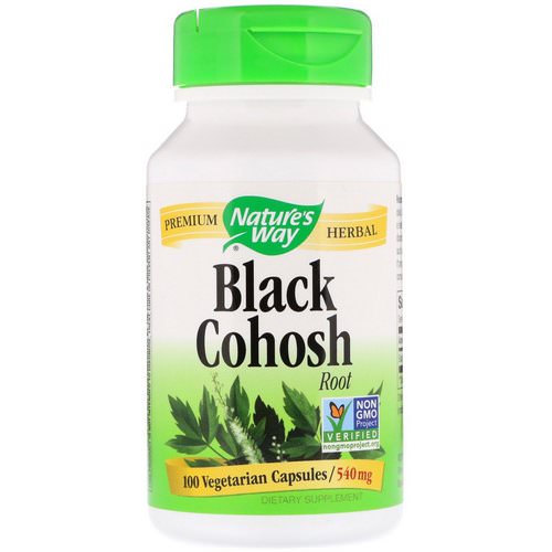 Nature's Way, Black Cohosh Root, 540 mg, 100 Vegetarian Capsules Review