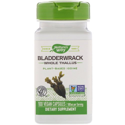 Nature's Way, Bladderwrack, 580 mg, 100 Vegan Capsules Review
