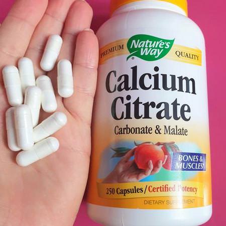 Nature's Way Calcium Citrate - Kalciumcitrat, Kalcium, Mineraler, Kosttillskott