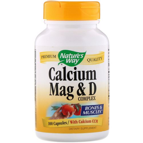 Nature's Way, Calcium Mag & D Complex, 100 Capsules Review