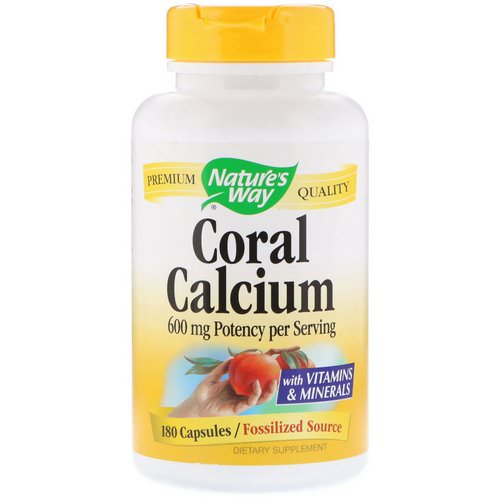 Nature's Way, Coral Calcium, 600 mg, 180 Capsules Review