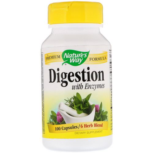 Nature's Way, Digestion, with Enzymes, 100 Capsules Review