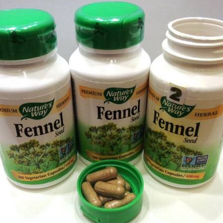 Nature's Way Fennel - Fänkål, Homeopati, Örter